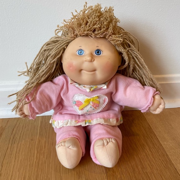 Hasbro Other - Vintage 1990 Hasbro Cabbage Patch Kids First Edition PRETTY CRIMP N CURL Doll